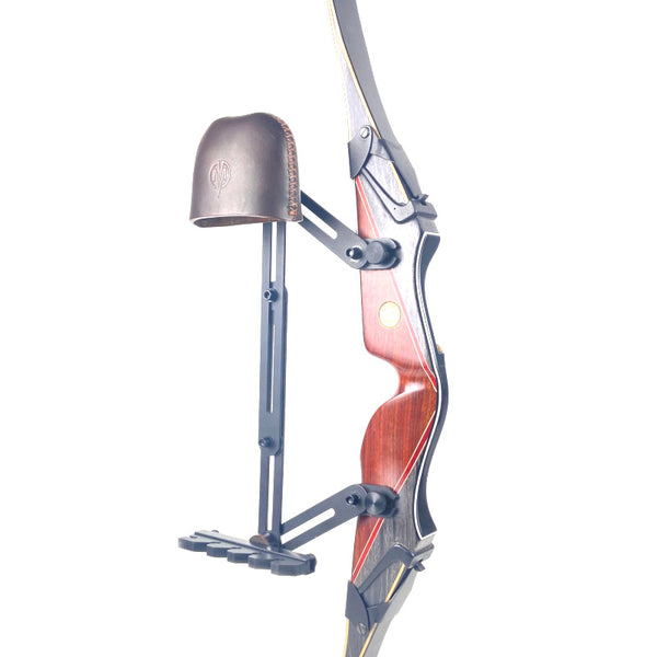 RISER MOUNT 1 PIECE BROWN 5 ARROW BOW QUIVER