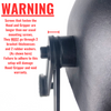 RISER MOUNT 1 PIECE BLACK 5 ARROW BOW QUIVER