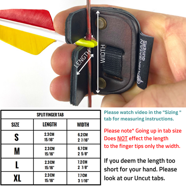 TAB SPLIT FINGER BROWN