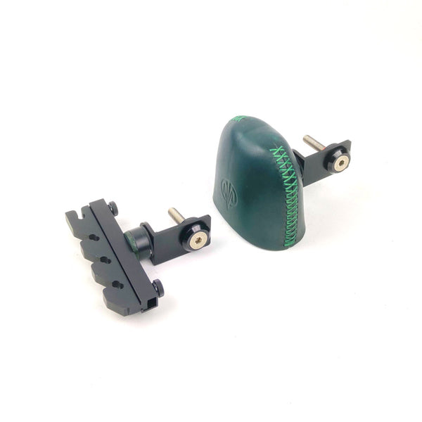 BOLT DOWN 2 PIECE GREEN 4 ARROW BOW QUIVER - MARKSMAN QUIVERS