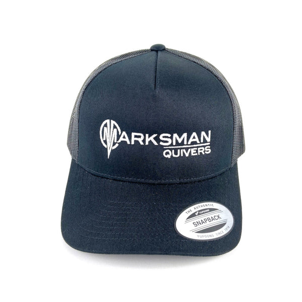 CAP-FULL LOGO-BLACK - MARKSMAN QUIVERS