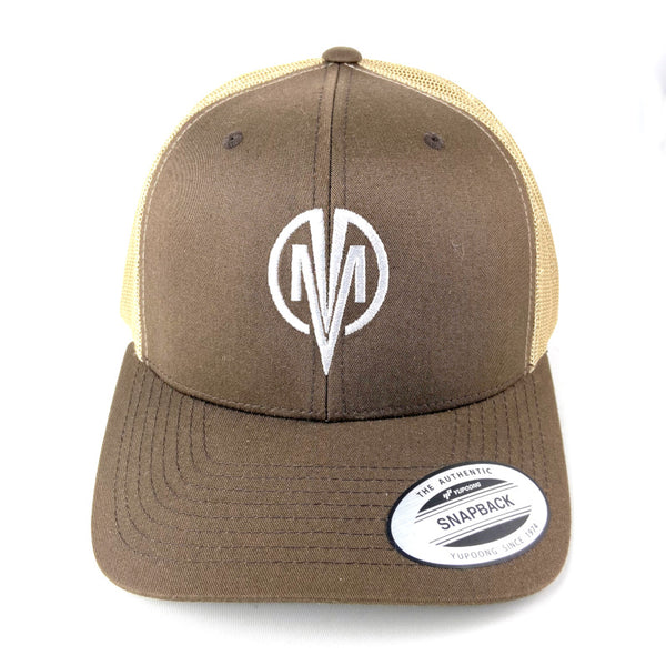 CAP-ICON LOGO-BROWN - MARKSMAN QUIVERS
