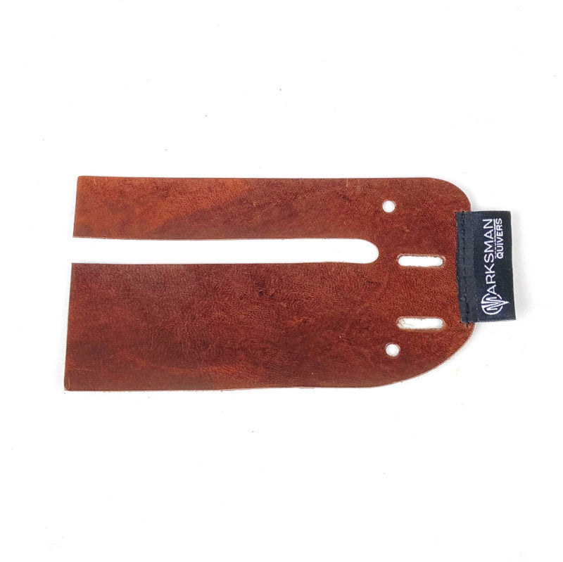 TAB SPLIT FINGER - UPGRADE FACE PIECE -  KANGAROO GLAZED LEATHER - UNCUT - MARKSMAN QUIVERS