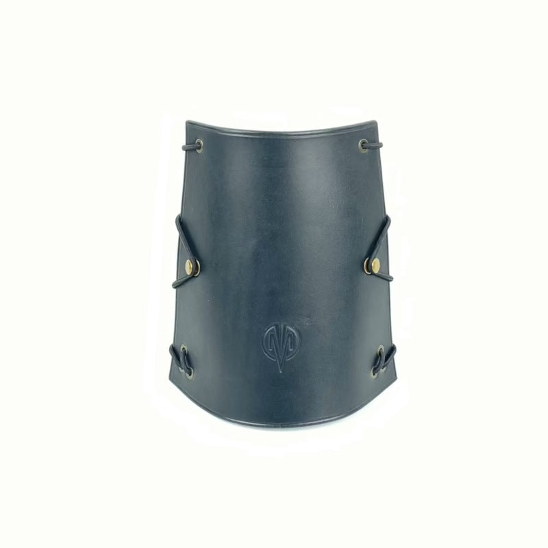 LEATHER ARM GUARD BLACK - MARKSMAN QUIVERS