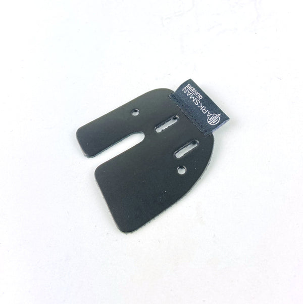 TAB SPLIT FINGER - UPGRADE FACE PIECE - POLISHED LEATHER - MARKSMAN QUIVERS