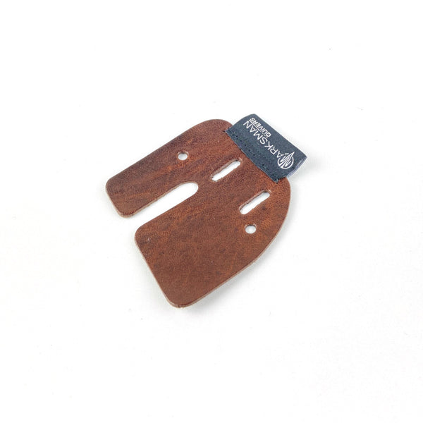 TAB SPLIT FINGER - UPGRADE FACE PIECE -  KANGAROO GLAZED LEATHER - MARKSMAN QUIVERS