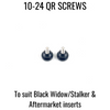 FASTENING KIT QUICK RELEASE SCREWS