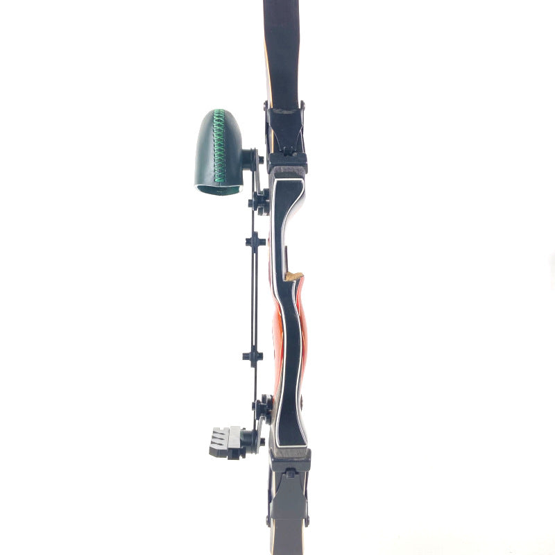 RISER MOUNT 1 PIECE GREEN 4 ARROW BOW QUIVER Traditional, Screw On