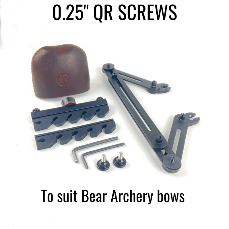 Riser Mount 1 Piece Riser Mount Bow Quivers For Traditional Bows